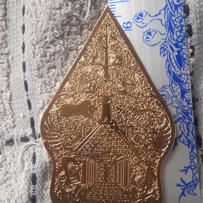 PIN BROS GUNUNGAN SEPUH EMAS, 7CM GUNUNGAN WAYANG