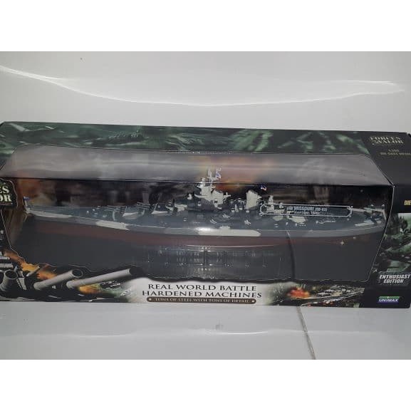 Kapal Perang USS Missouri (BB-63) East Coast 1944 Skala 1:700 FOV