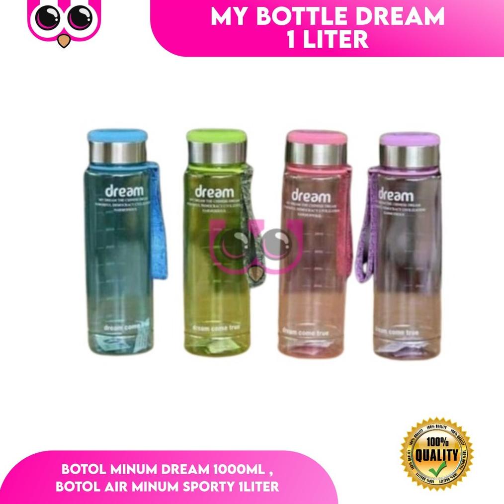 New Sale  My Bottle Dream 1 Liter / Tempat Air 1 Liter Botol Sport Botol Infused Water - Langsung Kirim