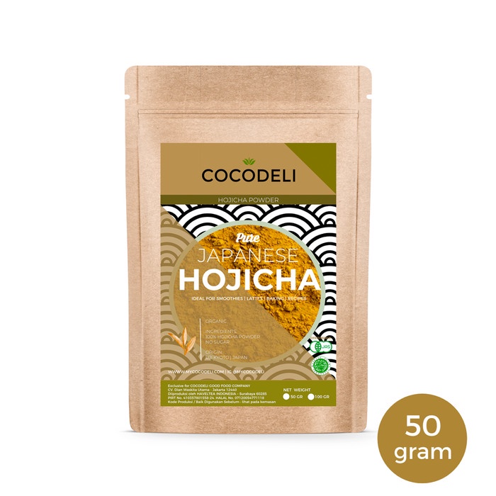 HOJICHA GREEN TEA Cocodeli by Haveltea Organic Pure Hojicha