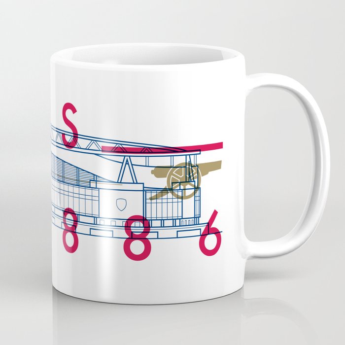 Emirates - Arsenal - Mug Kopi Stadion Typoline