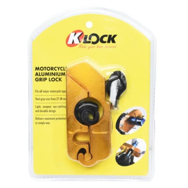 ✨COD Grip Lock Motor Original Kunci Gembok Gas K-Lock Gembok Tuas Gas Motor Bisa Sameday