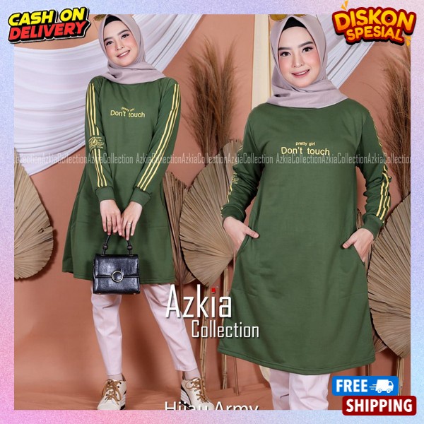 Baju Atasan Tunik Terbaru 2024 Kuliah Long Dress Tuniq Wnita Tinik Cewek Cantik Dreds Bj Tunix Impor
