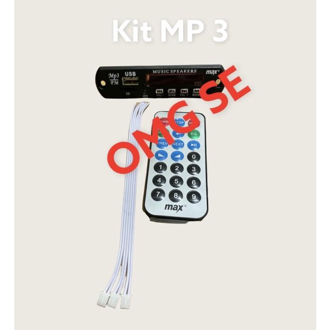 ___] KIT MP 3 MAX DENGAN BLUETOOTH