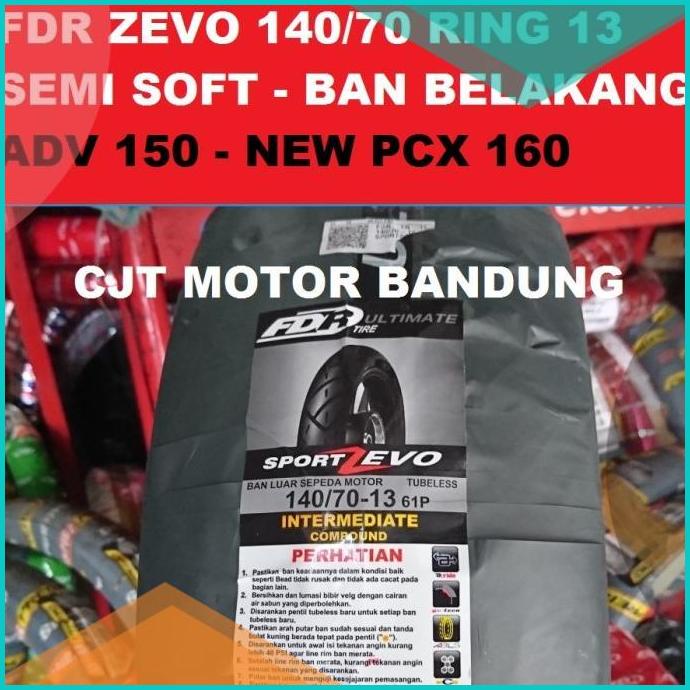 FDR Sport Zevo 140/70 ring 13 ban belakang lebar HONDA ADV 150 PCX 160 20JVLZ3 accessories