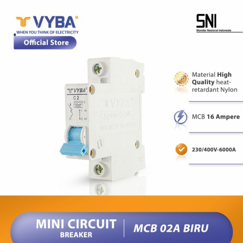 MCB Kuat VYBA 2A Original ( MCB 2A )