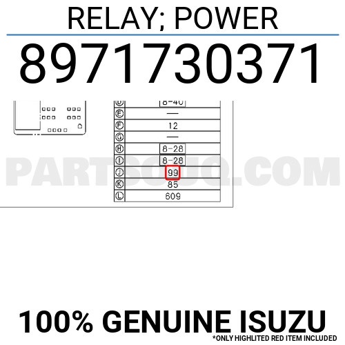 RELAY AC PANTHER KAPSUL ISUZU I8-97173-037-1 best deal