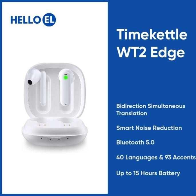 Timekettle Wt2 Edge W3 Translator Device Wireless Earbuds