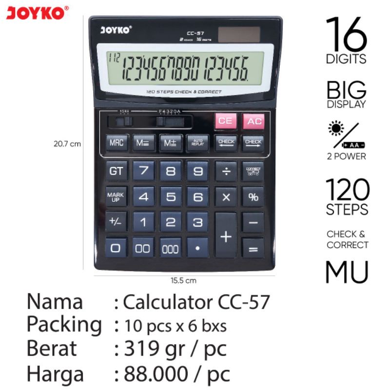 

Calculator Joyko Cc-57