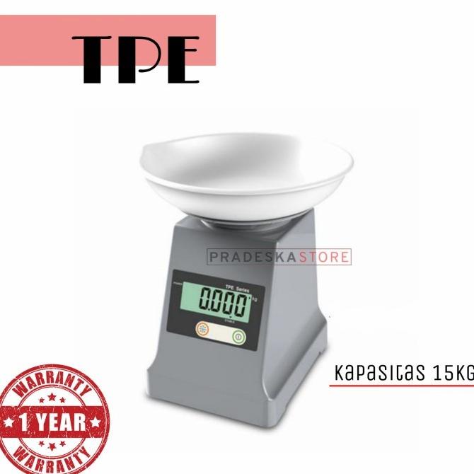 Bisa Gosend Timbangan Digital Meja Dapur Tpe 15Kg X 5Gr Menggunakan Daydreaming_Store