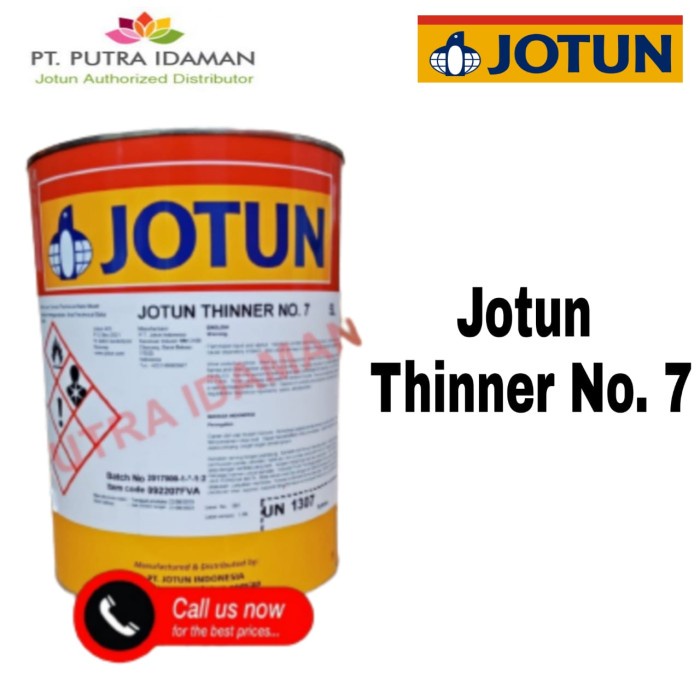 Promo Jotun Thinner No.7 5Lt / Pengencer Cat Acrylic (Pioneer & Antifouling)