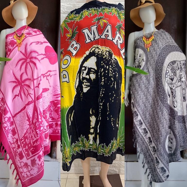PROMO KAIN PANTAI BALI SARUNG PANTAI BALI SARUNG BOB MARLEY SARUNG ABSTRAK laris