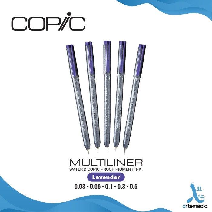 

Drawing Pen Copic Multiliner Lavender Terbaru