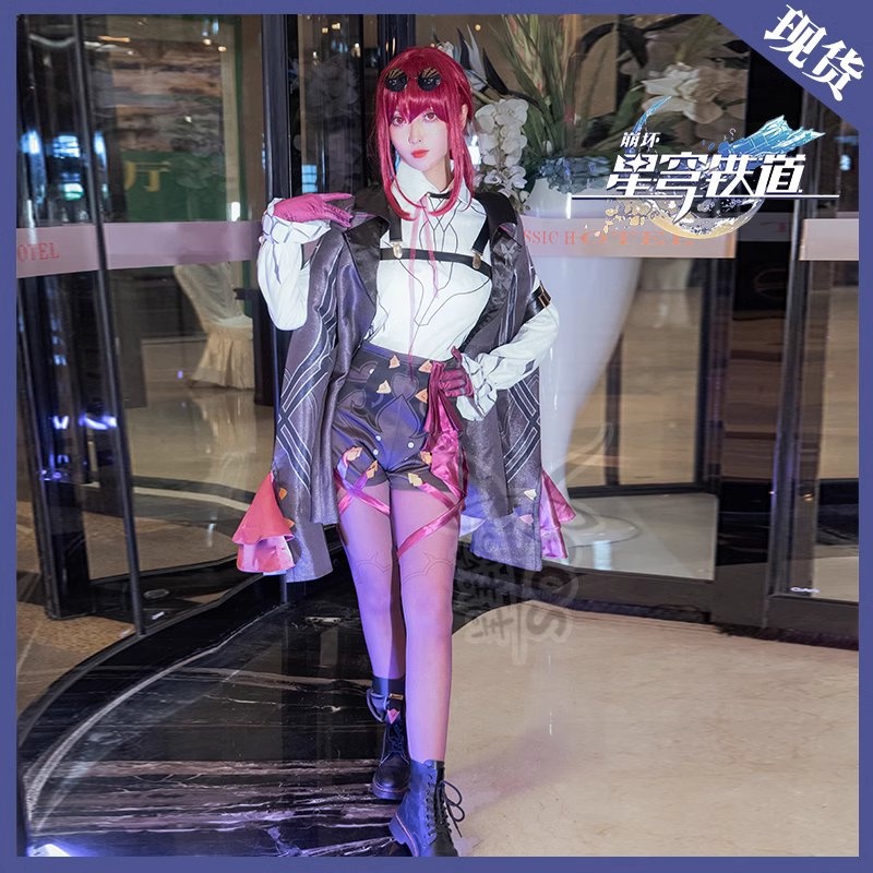 [Ready-Jkt] Yangyang - Honkai Star Rail - Kafka Costume - Costume Kafka - Cosplay Kafka - Kafka