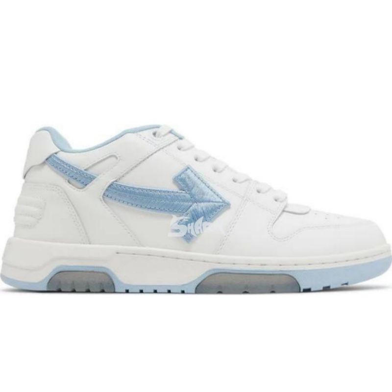 Off White Out of Office Low "White Light Blue" 100% Authentic