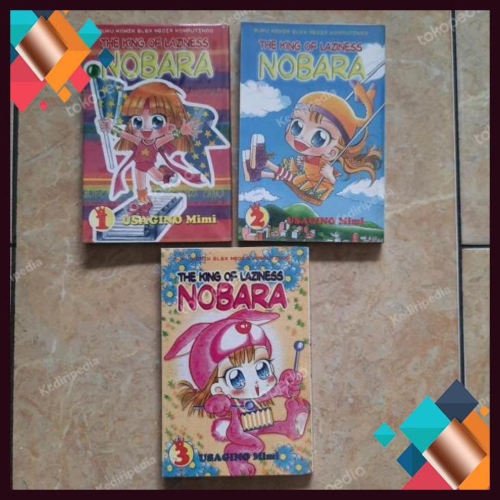 [KPD] KOMIK THE KING OF LAZINESS NOBARA FULLSET 1-3 USAGINO MIMI KOLPRI
