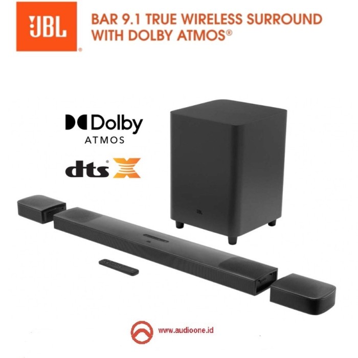 {NurulShop} JBL Bar9.1 JBL Bar 9.1 Dolby Atmos Soundbar with Wireless Subwoofer Murah