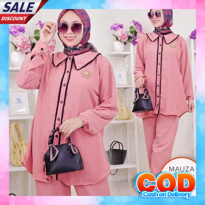 Set Celana Cewek Import Setelan Waita Elegant Setlan Remaja Dewasa Bsju Set Dewasa Kualitas Premium 