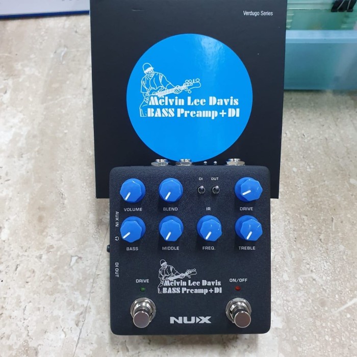 Nux NBP5 Bass Preamp+DI NPB5 Efek Bass Pre Amp Preamp Bass