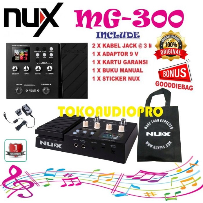 nux mfx10 mfx-10 mfx 10 multi efek gitar