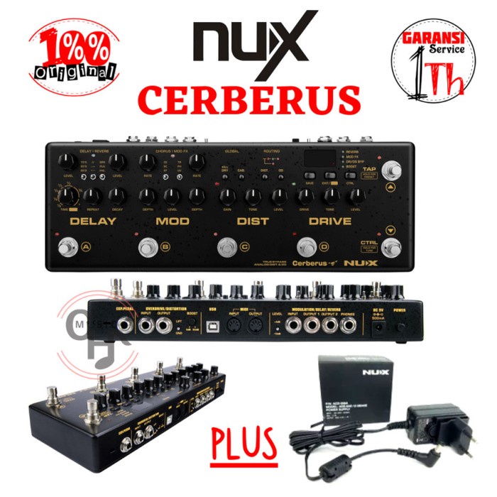 nux cerberus efek gitar