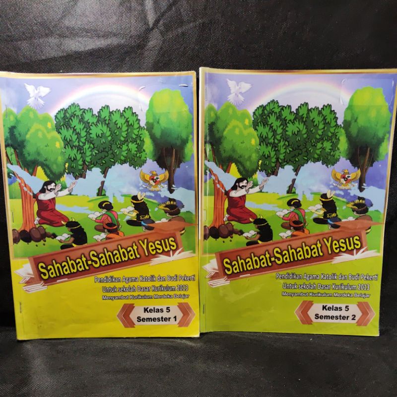 Buku Sahabat-sahabat Yesus kelas 5, V, SD, Semester 1 dan 2, Gudang Kreasi Idea.