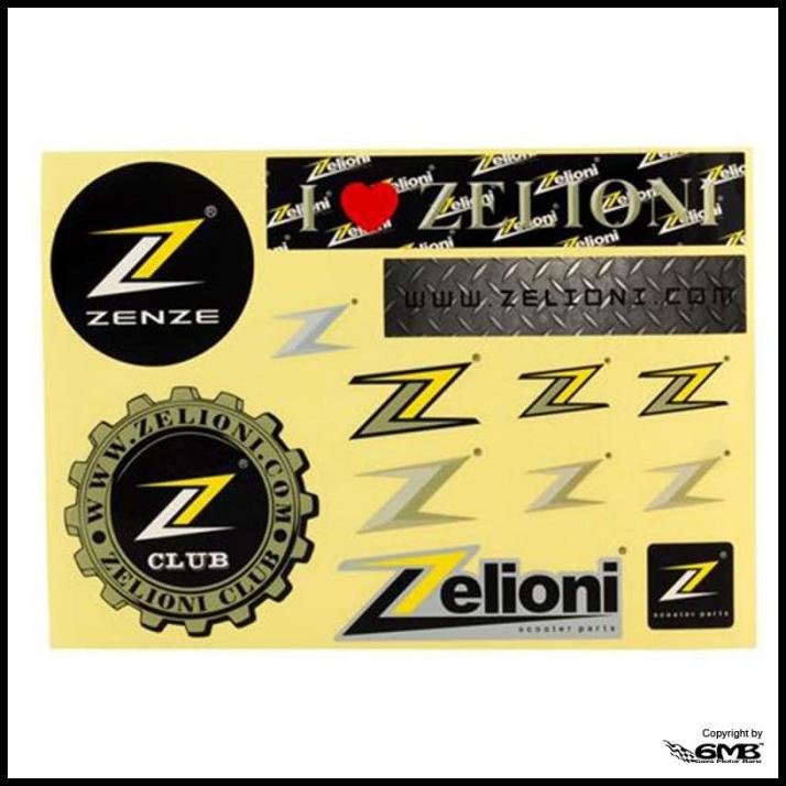 

TERMURAH ZELIONI CLUB STICKER SET !!