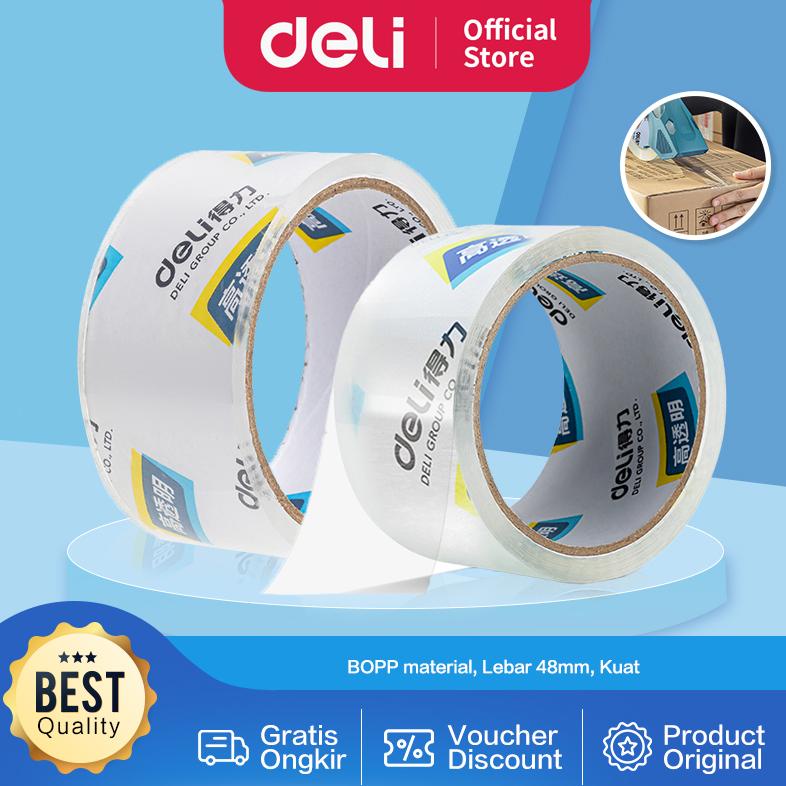 

Deli Isolasi / Lakban OPP / Packing Tape Bening 48MM 302XX