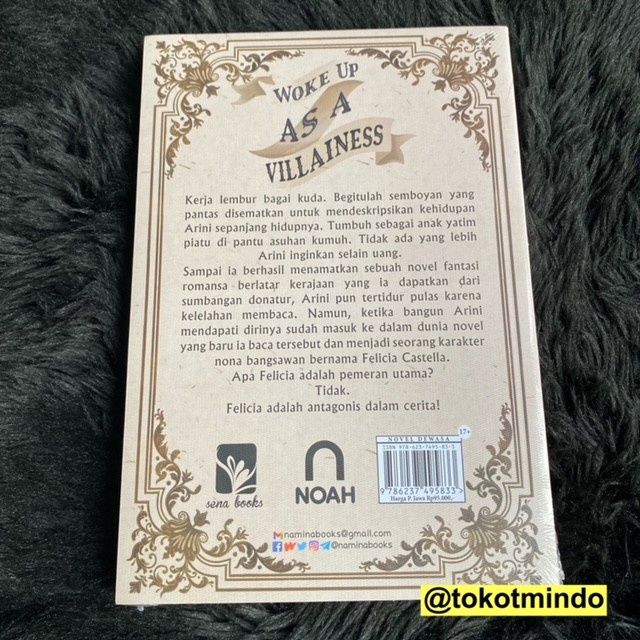 

NEW Novel WOKE UP AS A VILLAINESS (Despersa)