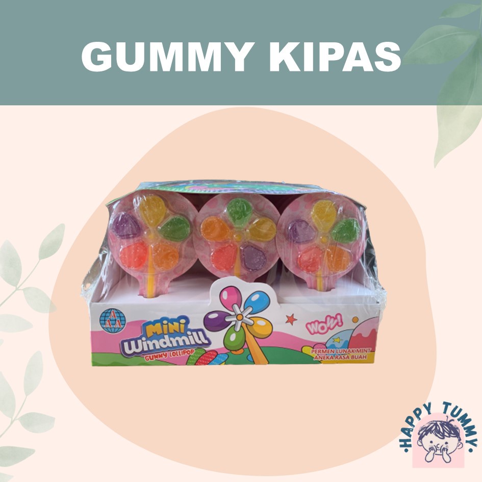 

Gummy Kipas. Lolipop K. Pak