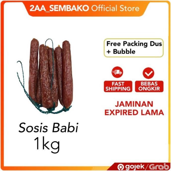 

TERBARU SOSIS BABI LAPCIONG @1KG #GRATISONGKIR SINTARAHMA5