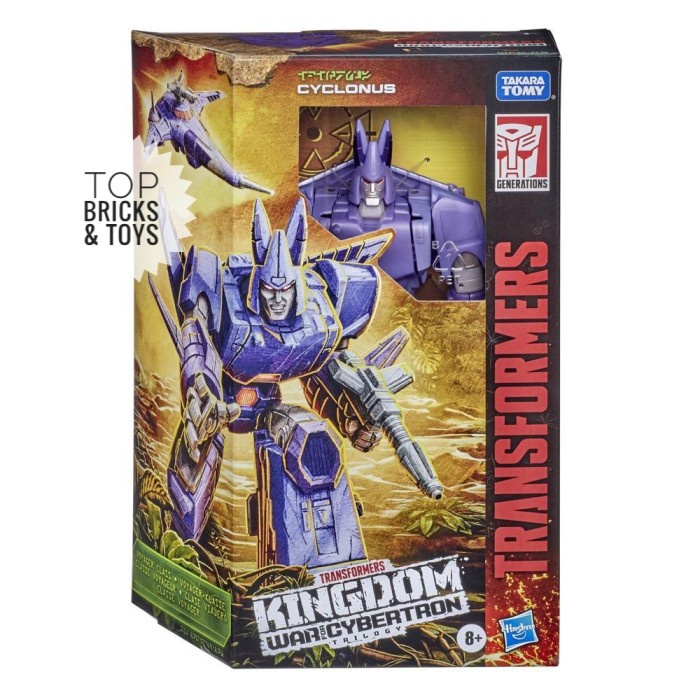 ✅COD Hasbro Transformers Wfc Kingdom Voyager Wfc-K9 Cyclonus Berkualitas