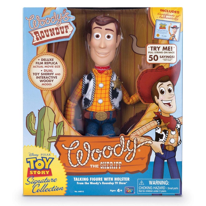Thinkway Toys Toy Story Signature Collection Woody Ready