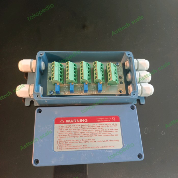 Promo Junction Box Timbangan 4 Hole / Junction Box Timbangan 4 Loadcell Terbaru