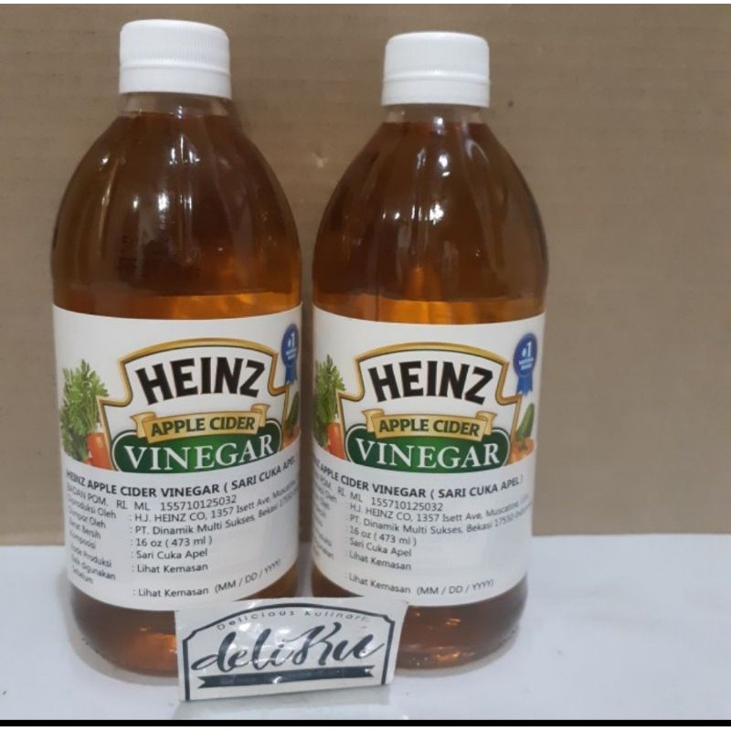 

Heinz Cider Vinegar 16Oz (473 Ml) Cuka Apel