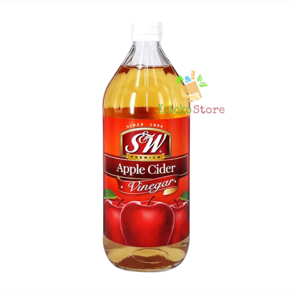 

Sw Cider Vinegar / Cuka Apel Sw / S&W Cuka Apel 473Ml