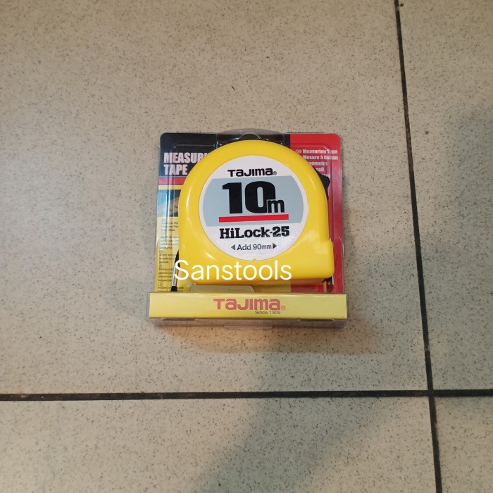 ✅COD Meteran Tajima 10M Hi Lock Measuring Tape 10 Meter M Japan Original Terbaru