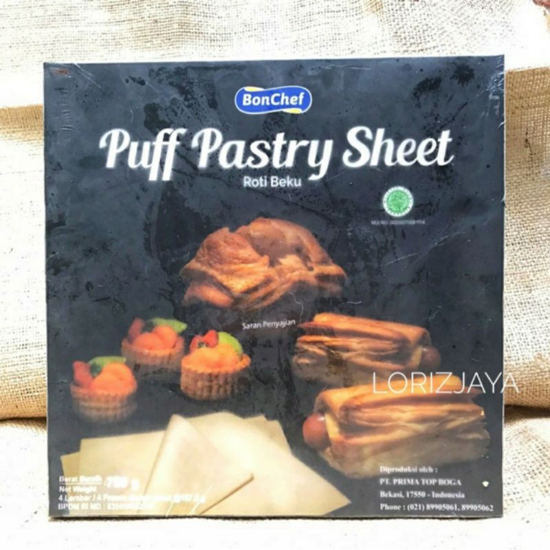 

Puff Pastry Sheet Bonchef 750Gr