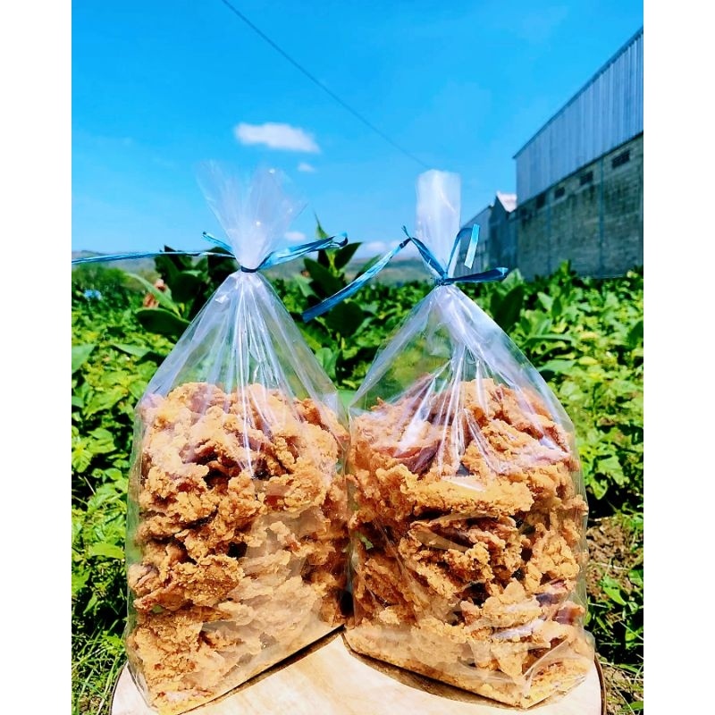 

Keripik Kulit Ayam Crispy Pedas Daun Jeruk Netto 1Kg