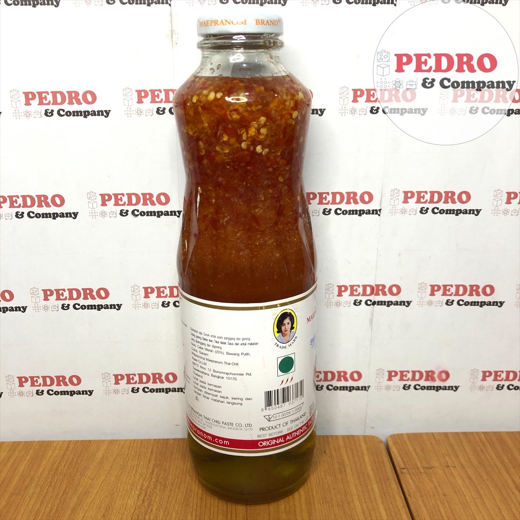 

Maepranom Sos Chili Thai Sweet Chili Sauce 980 Gram - Cabe Manis Thai