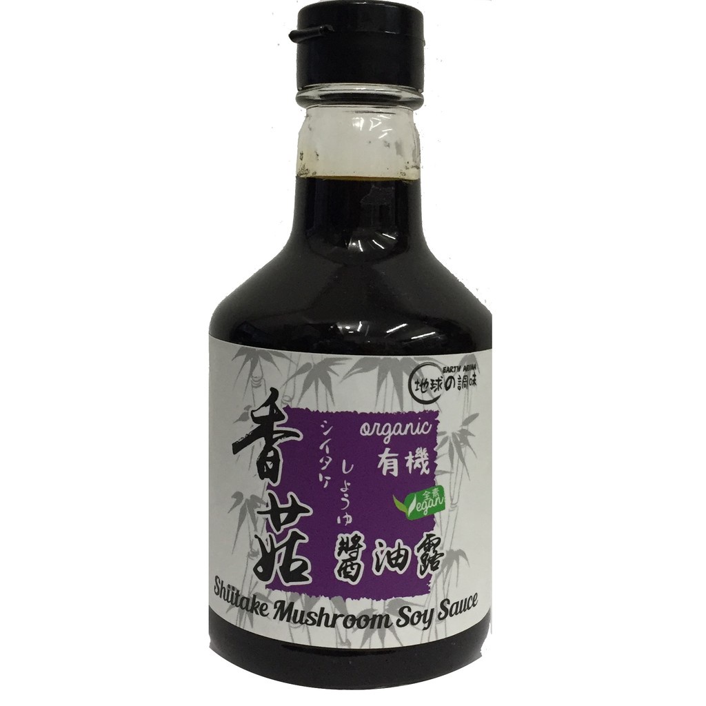 

Earth Organic Shiitake Mushroom Soy Sauce 300Ml