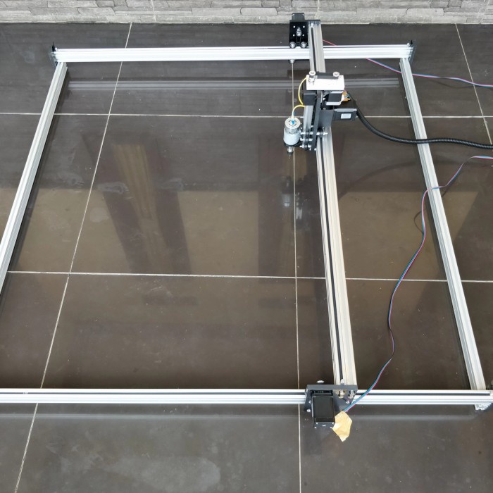 Cnc router frame 120x120 besar mesin cnc luas lengkap star