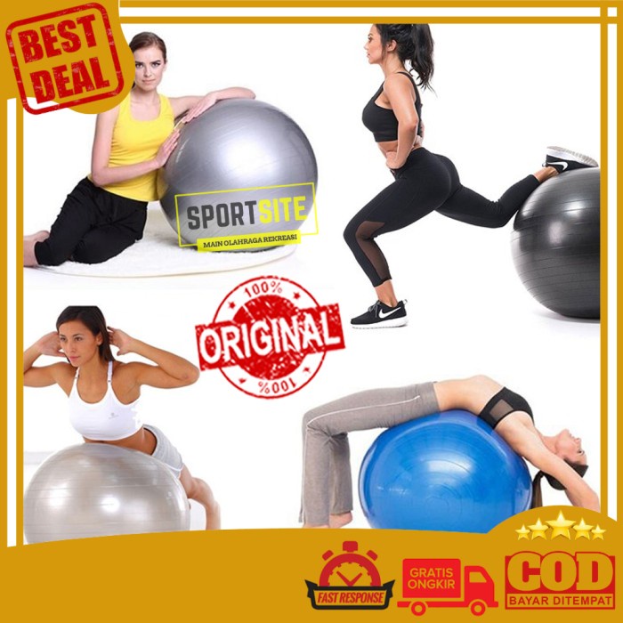 Gym Ball Kettler Original Diameter 75cm GymBall Kettler Olahraga