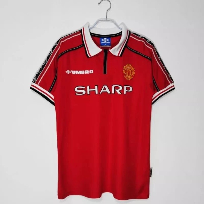 Bestseller Jersey Retro Mu Home 1999 Treble Winner