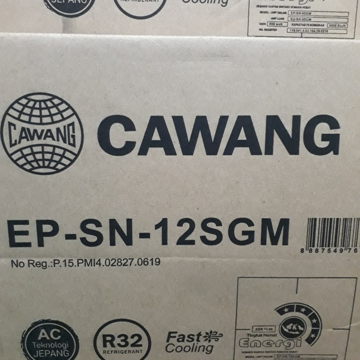 Evaporator AC Cawang AC Pro Wall Split 1,5 PK Type SN12SGM