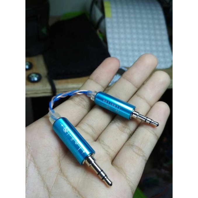 DELLAS m2m plugplus 3.5mm jack rhodium mogami