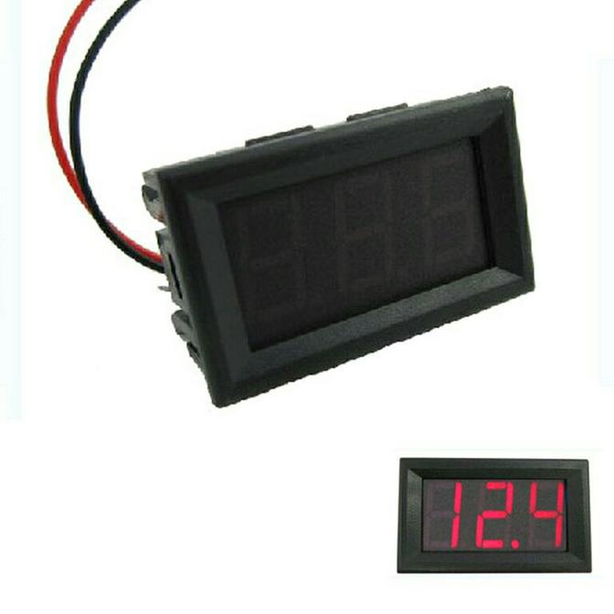 DELLAS Voltmeter volt meter digital plus frame