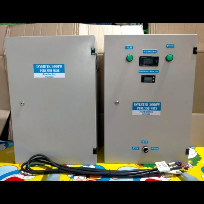 DELLAS box panel PLTS Ultimate MPPT 120A inverter 5000W PSW with ATS