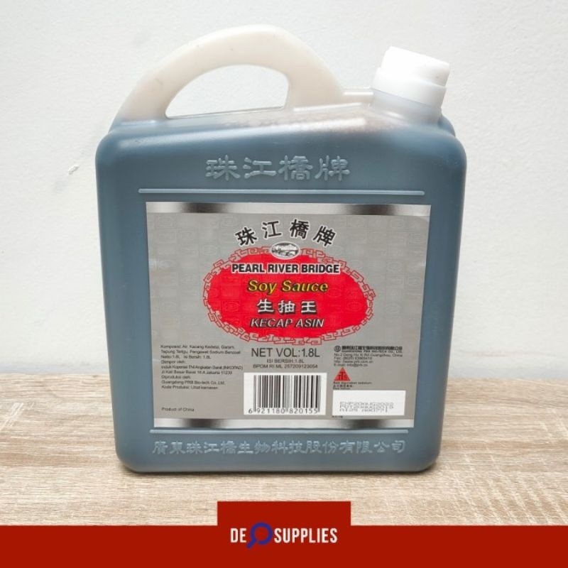 

Soy Sauce Prb 1.8L - Kecap Asin Soy Sauce Jerigen Pearl River Bridge