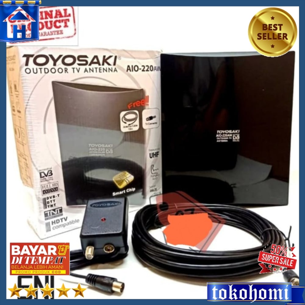 Antena Tv Toyosaki Aio220 Aio220 Aio 220 Indoor Outdoor